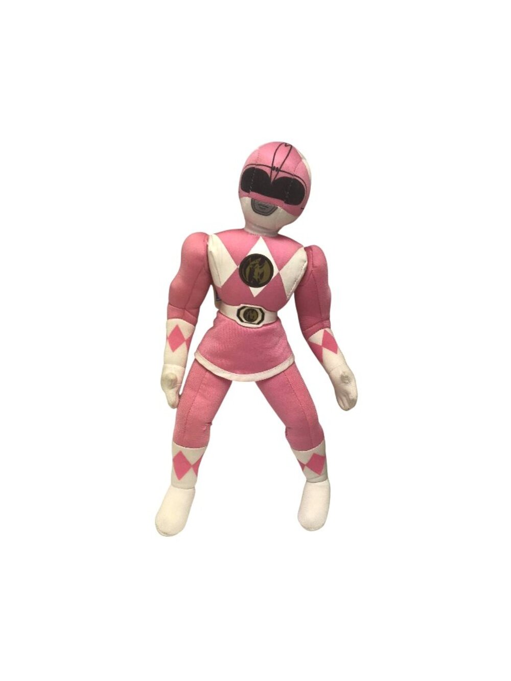 Vintage 1994 Mighty Morphin Power Rangers Pink Ranger Kimberly Plush Doll 11"